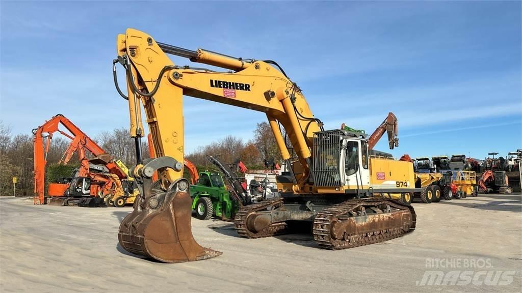 Liebherr R974C HDSL Pelle sur chenilles