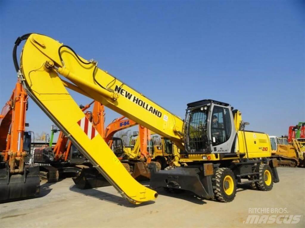 New Holland WE210 Pelle sur pneus