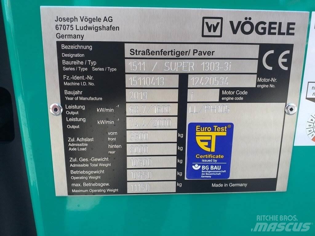 Vögele Super 1303-3i Finisseur