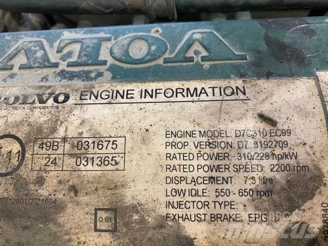 Volvo 8700 Moteur