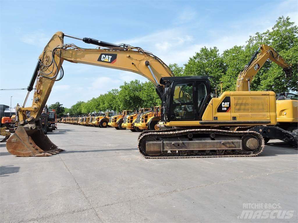 CAT 336 + GPS Pelle sur chenilles