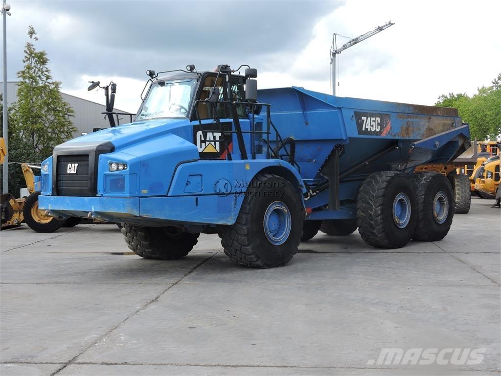 CAT 745C TAILGATE Tombereau articulé