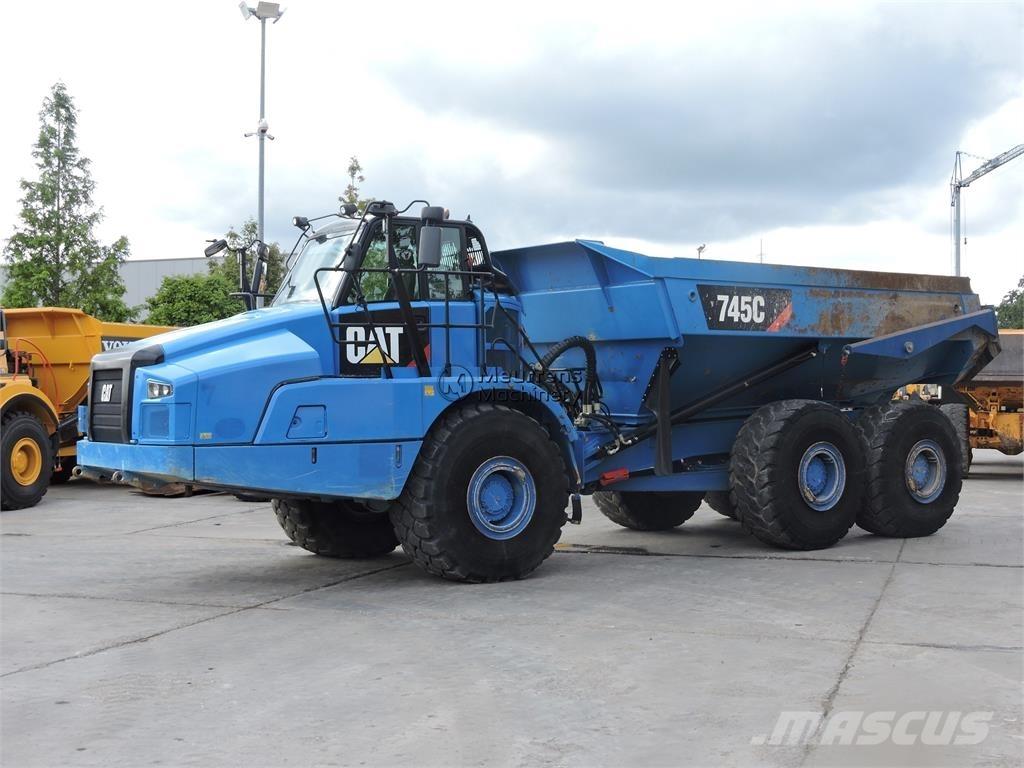 CAT 745C TAILGATE Tombereau articulé