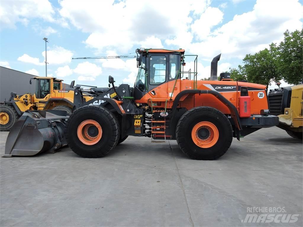 Doosan DL420 GERMAN Chargeuse sur pneus