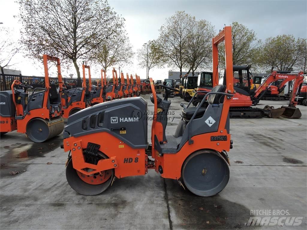 Hamm HD8VV Autres rouleaux