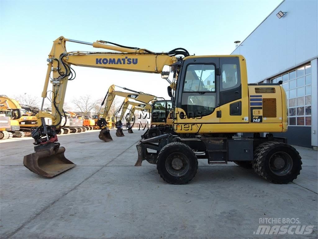 Komatsu PW148 Pelle sur pneus