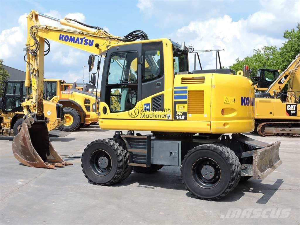 Komatsu PW148 Pelle sur pneus