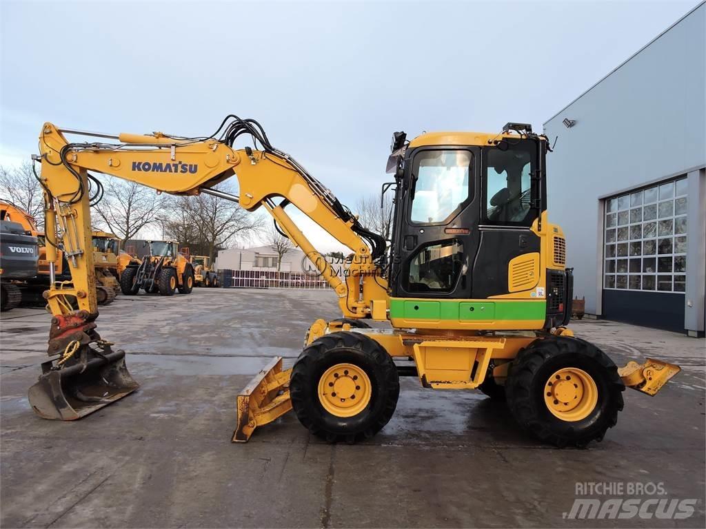 Komatsu PW98 Pelle sur pneus