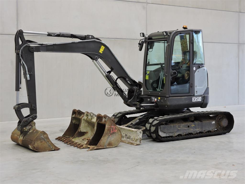 Volvo ECR50D 4 BUCKET Construction - Autres