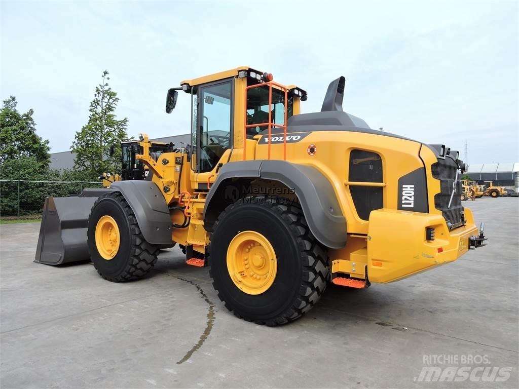 Volvo L120H + New bucket Chargeuse sur pneus