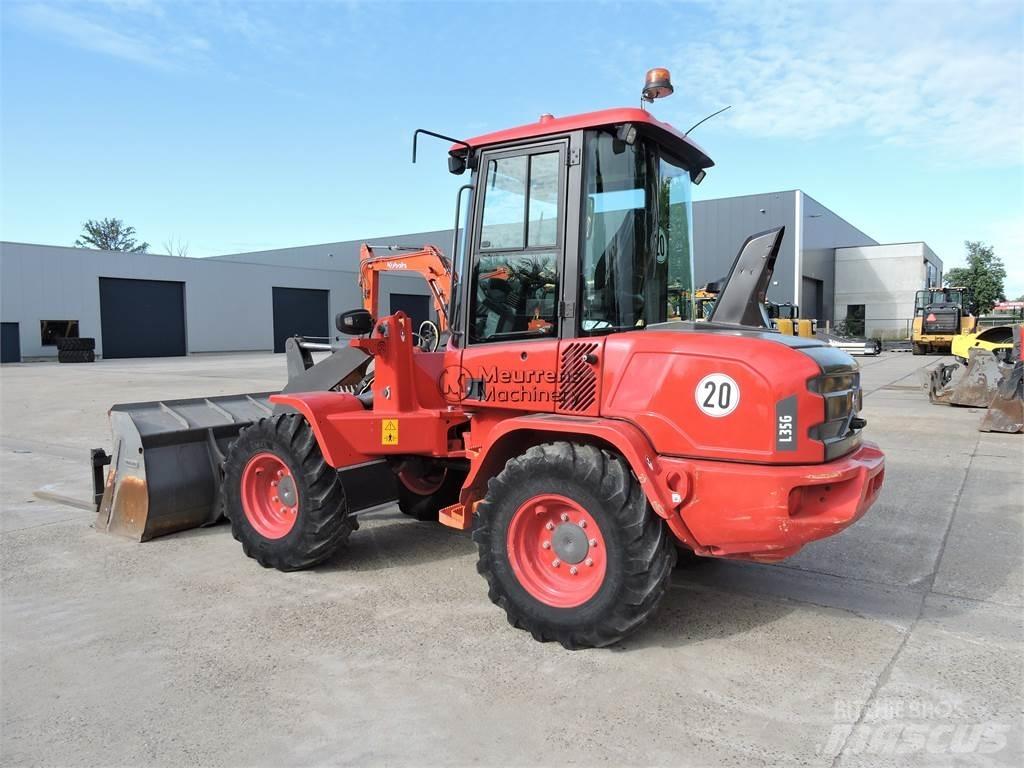 Volvo L35G + Fork-German Chargeuse sur pneus