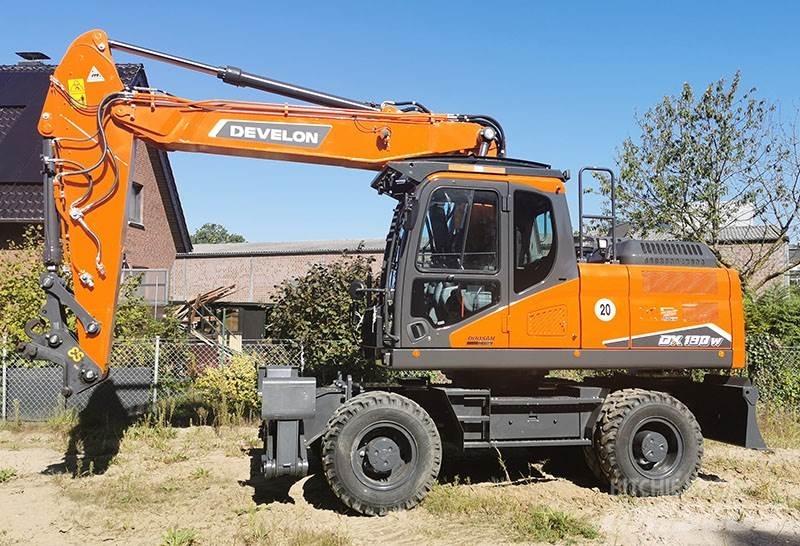 Develon DX 190 W-7 Pelle sur pneus