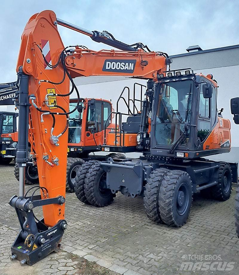 Doosan DX 170 W-7 Pelle sur pneus