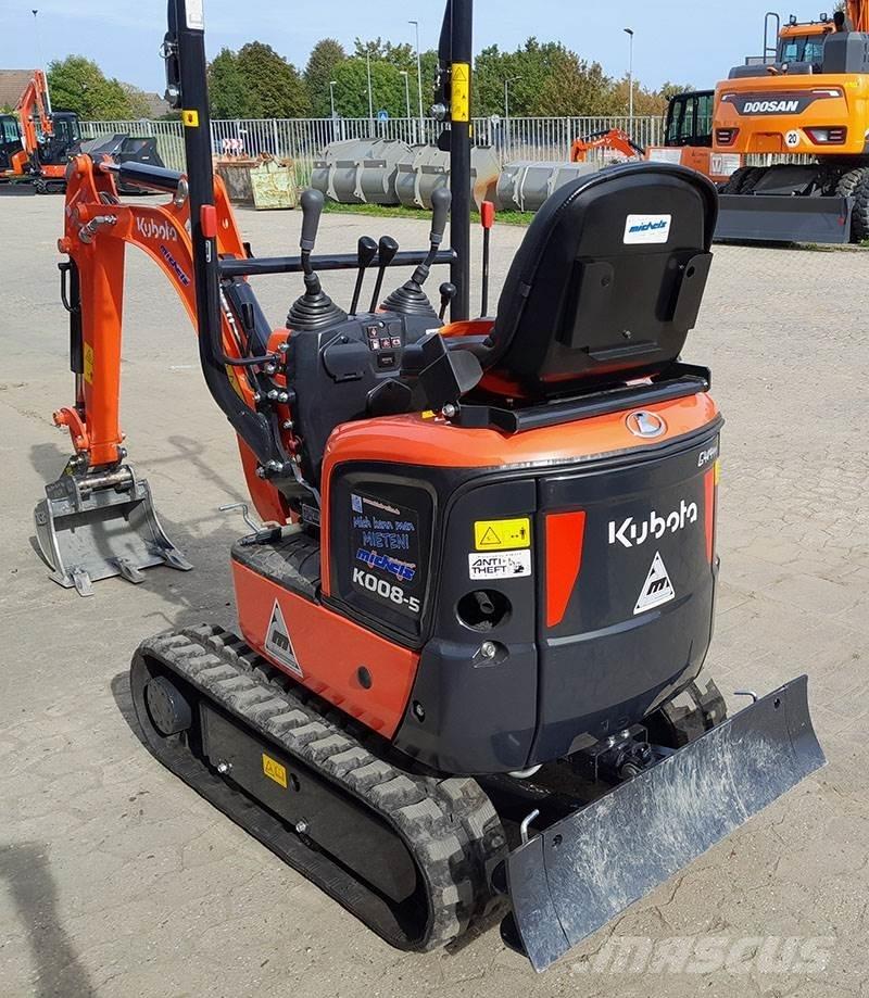 Kubota K 008-5 VHG Mini pelle < 7t