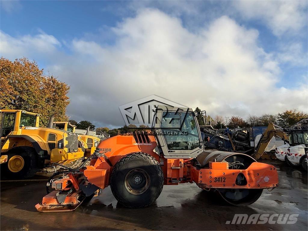 Hamm 3412 H T Rouleaux monocylindre