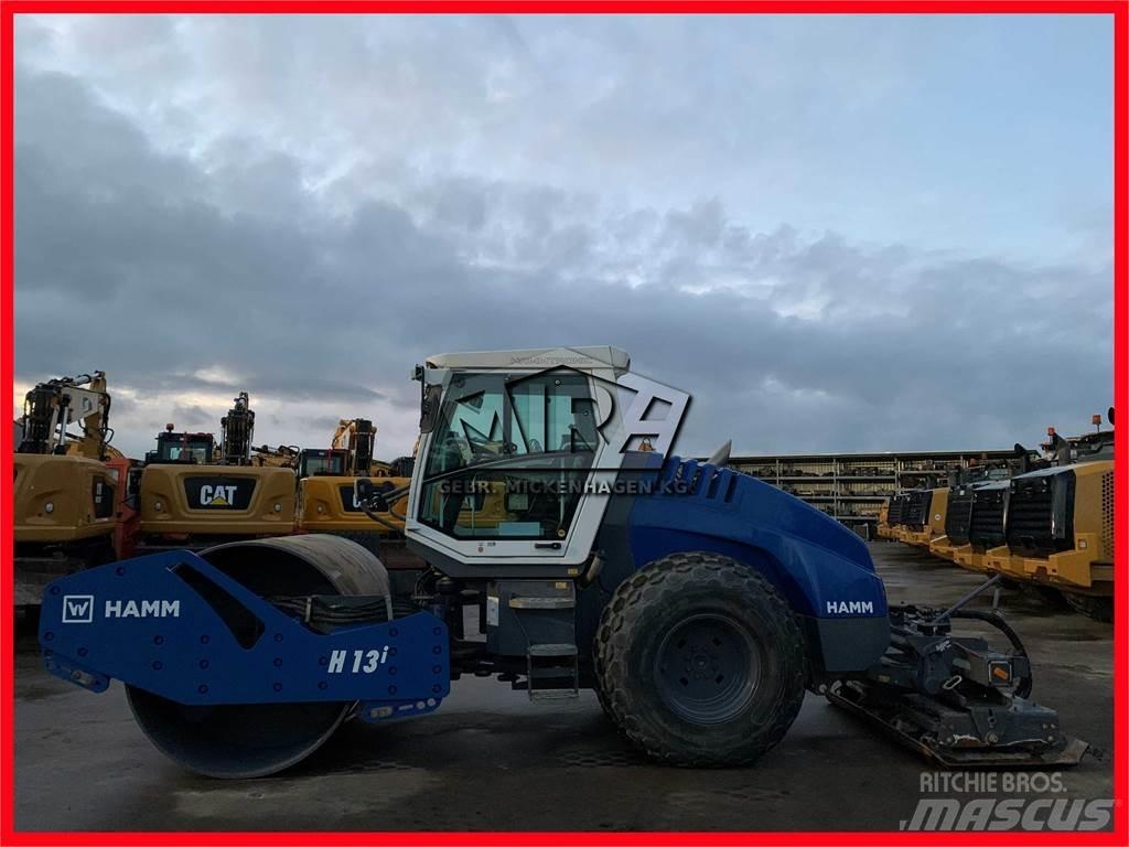 Hamm H 13i + Platten Rouleaux monocylindre