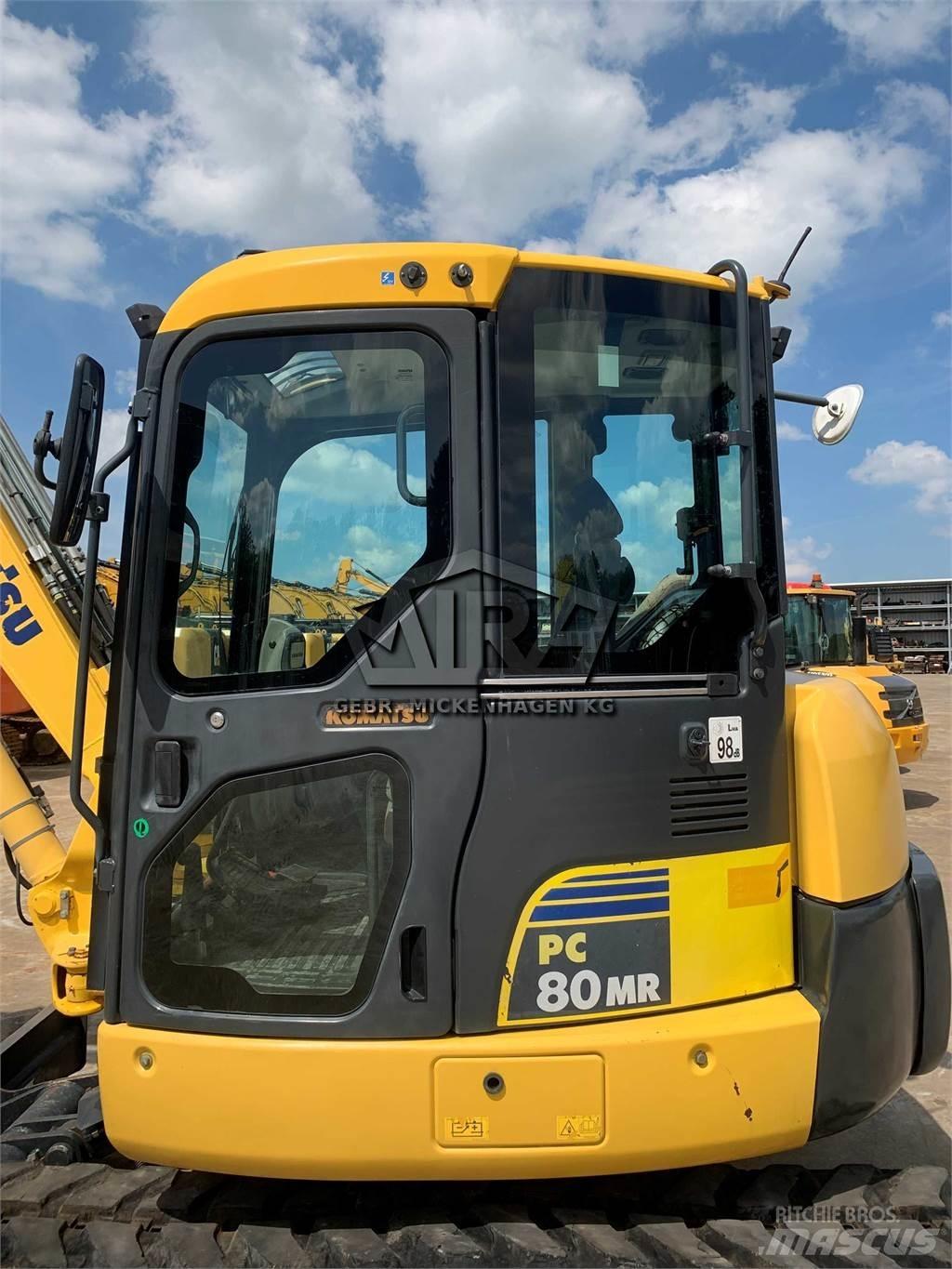 Komatsu PC80 MR-3 Mini pelle < 7t