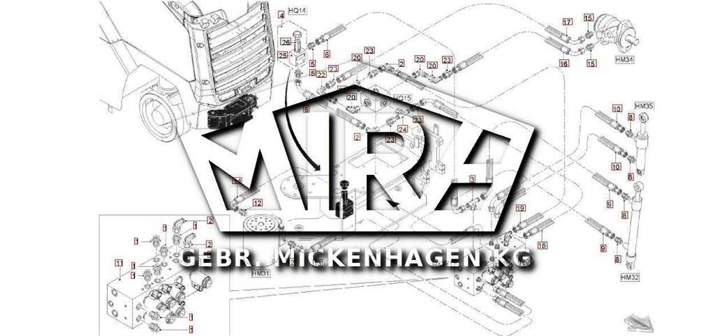 Wirtgen W50 / W60 Camion balayeur