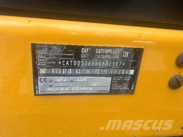 CAT 306CR Mini pelle < 7t