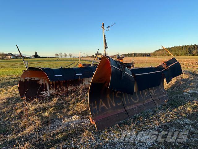 Dücker Schneepflug Charrue réversible