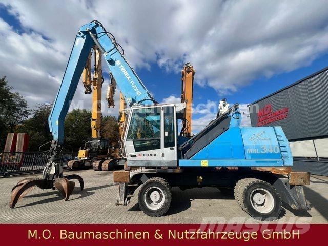 Fuchs MHL 340 Pelle sur pneus