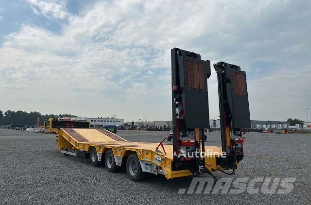  GVN 3 AXLE LOWBED Semi remorque surbaissée