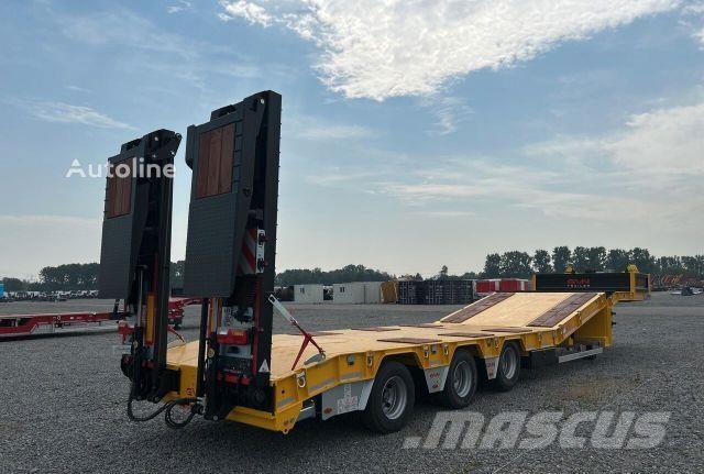  GVN 3 AXLE LOWBED Semi remorque surbaissée