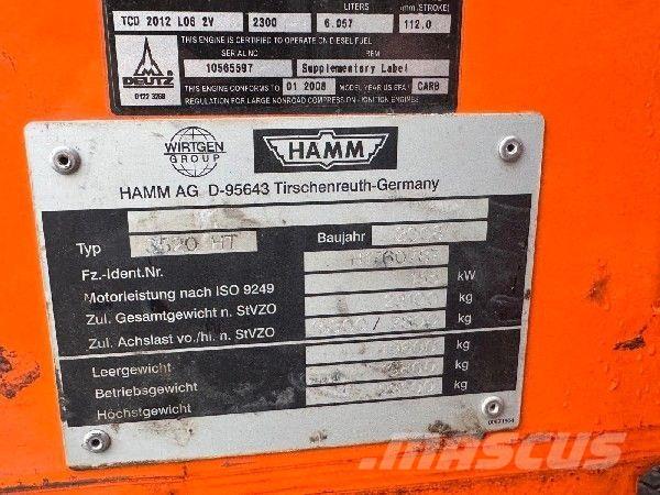 Hamm 3520 HAT Rouleaux monocylindre