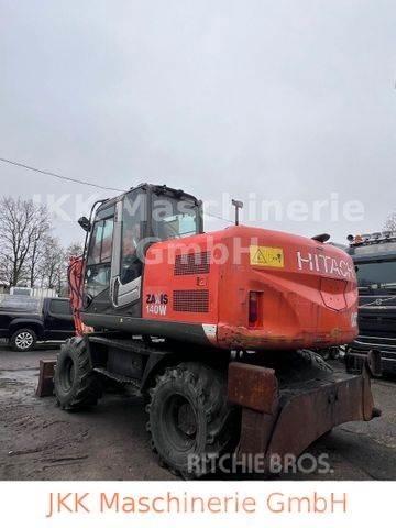 Hitachi ZX 140 W - 3 Pelle sur pneus