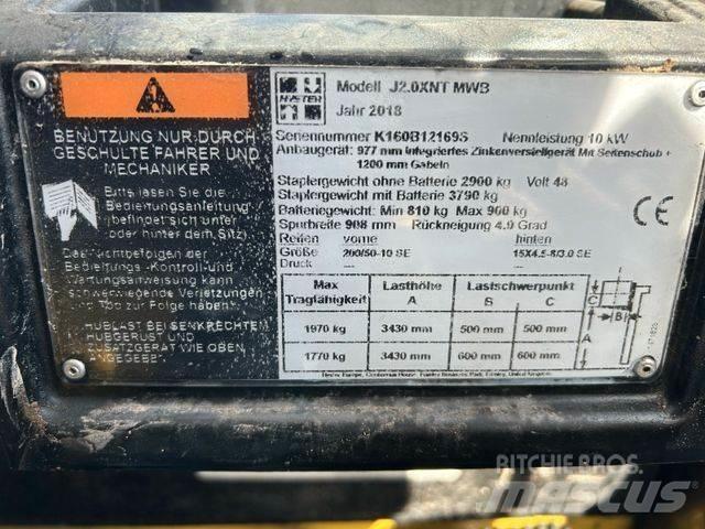 Hyster J2.0XNT MWB Chariots élévateurs électriques