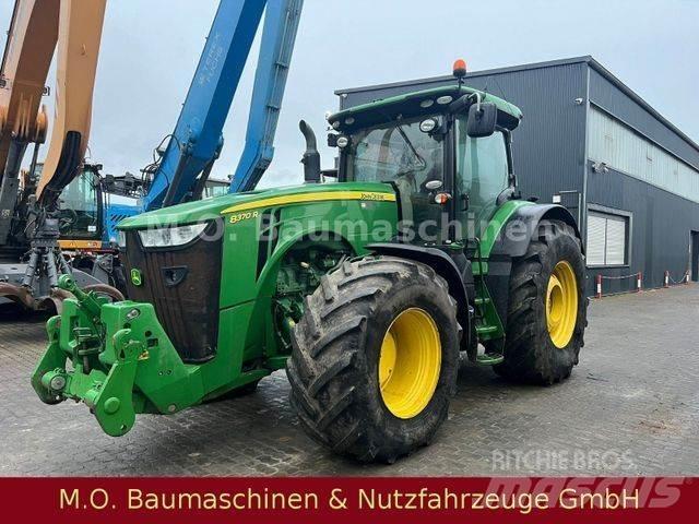 John Deere 8370 R Chargeur frontal, fourche