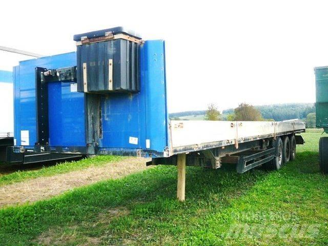Kögel SN 24 Semi remorque plateau ridelle