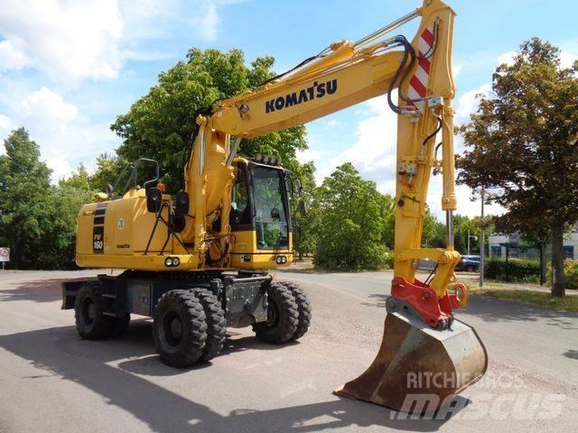 Komatsu PW 160-10 Pelle sur pneus