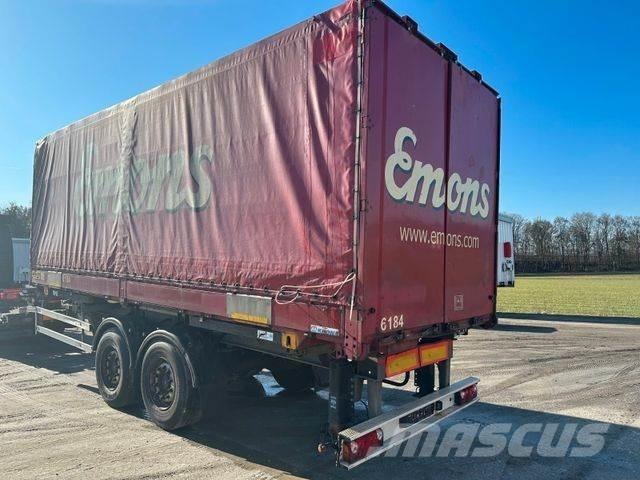 Krone 7,45 Edscha Camion à rideaux coulissants (PLSC)