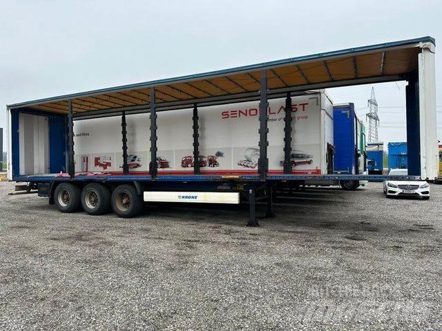 Krone TAUTLINER Semi remorque plateau ridelle