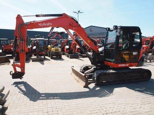 Kubota KX080-4a Mini pelle < 7t