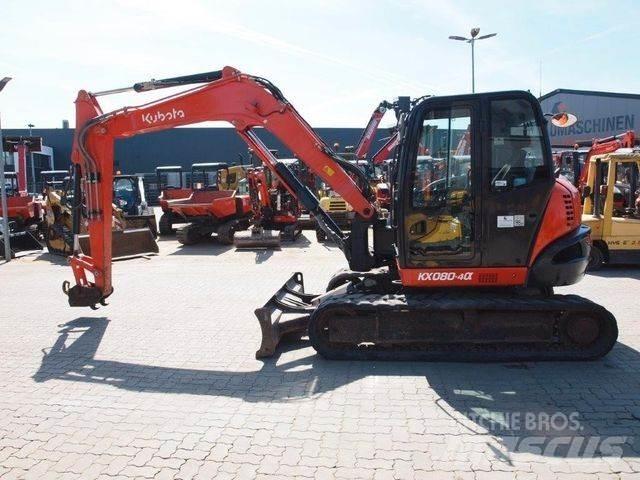 Kubota KX080-4a Mini pelle < 7t