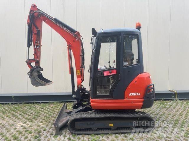 Kubota KX61-3 Mini pelle < 7t