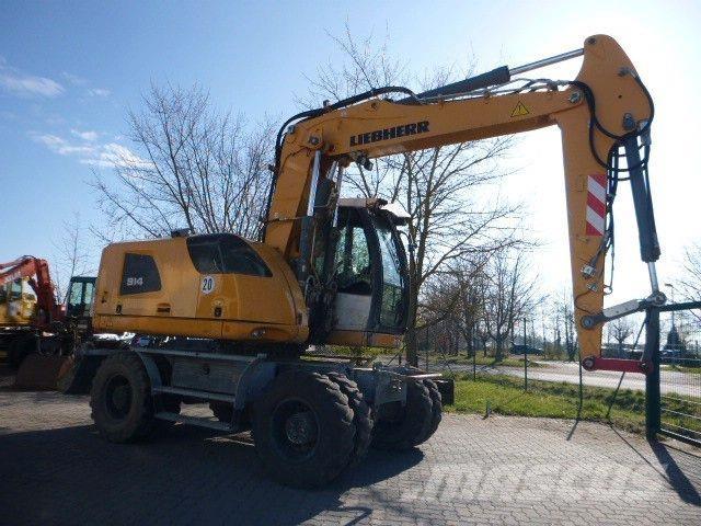 Liebherr A 914 Litr. Pelle sur pneus