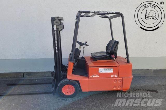 Linde E15 Chariots élévateurs électriques