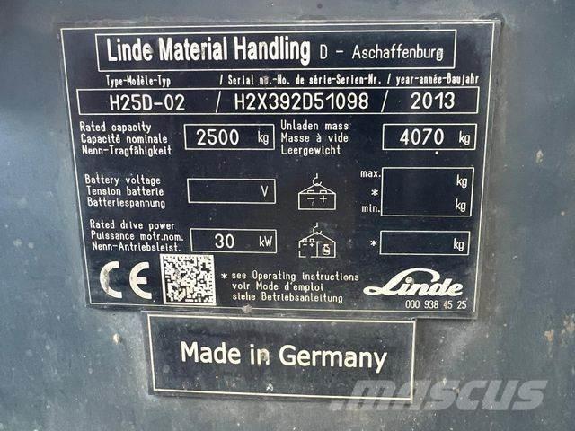 Linde H 25 Autres Chariots élévateurs