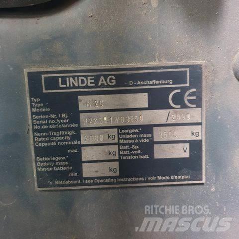 Linde H20 Chariots diesel
