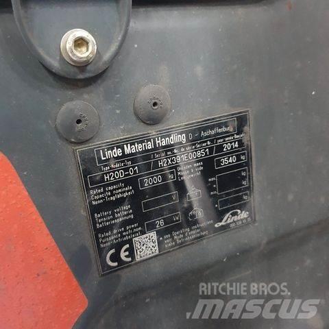 Linde H20D-01 Chariots diesel