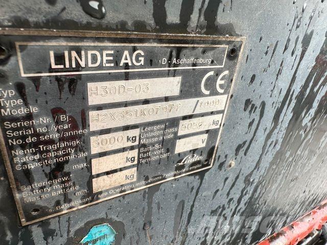 Linde H30D-30 Chariot tout terrain