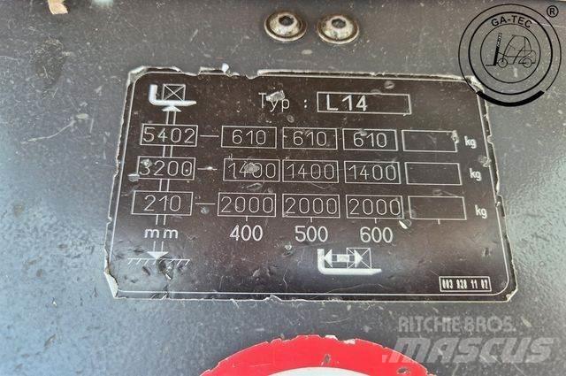 Linde L14i Préparateur de commande haute levée