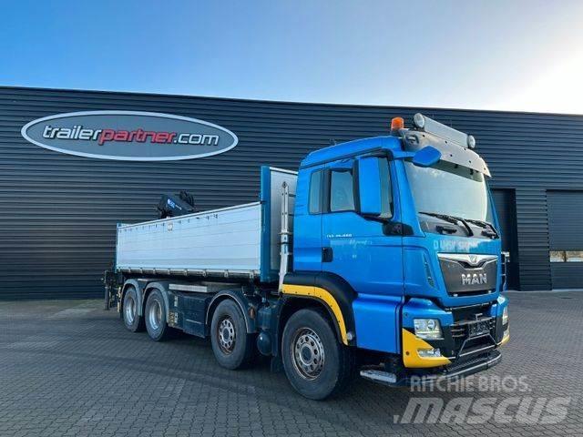 MAN 35-480 BL 8x4 Camion benne