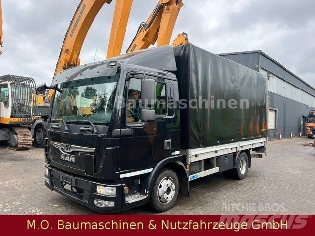 MAN TGL 7.180 Camion à rideaux coulissants (PLSC)