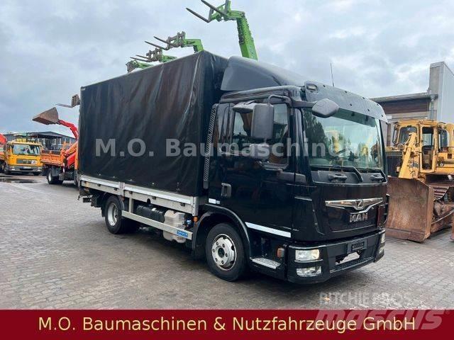 MAN TGL 7.180 Camion à rideaux coulissants (PLSC)
