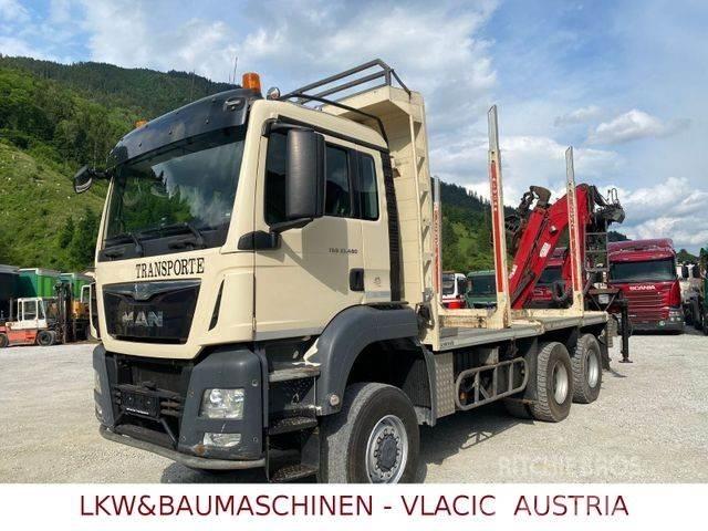 MAN TGS 33.480 6x6 Camion grumier