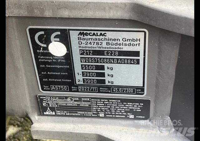 Mecalac AS 750 Chargeuse sur pneus